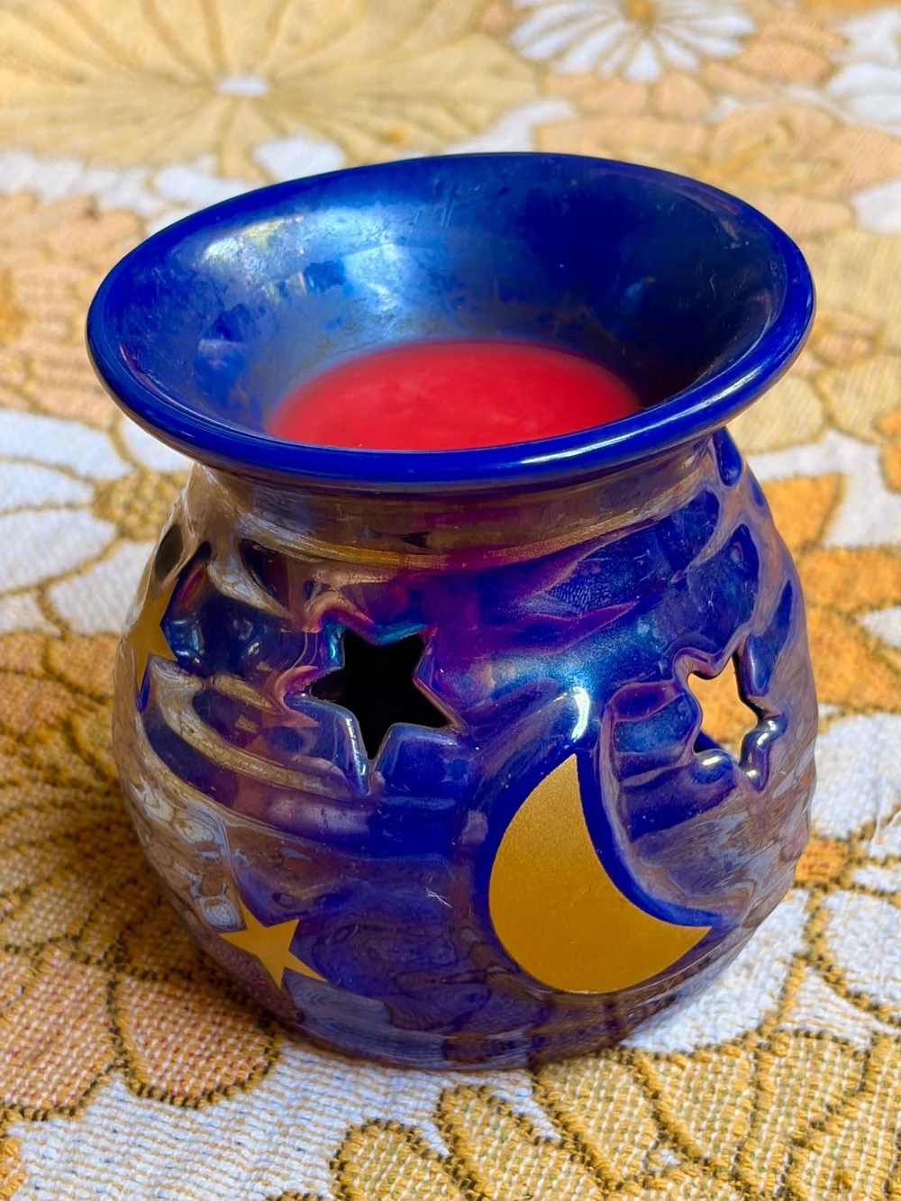 🌙⭐✨ Vintage 90s Whimsigoth Celestial Wax Warmer ✨⭐🌙